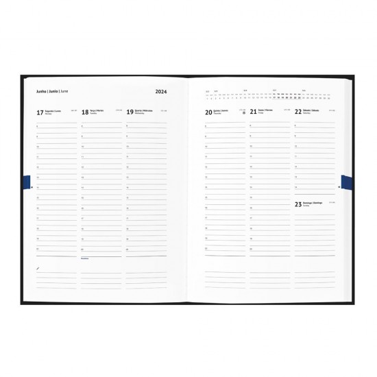 Agenda B5 em c. sintético 2024 Personalizada Agenda B5 em c. sintético 2024 Personalizada