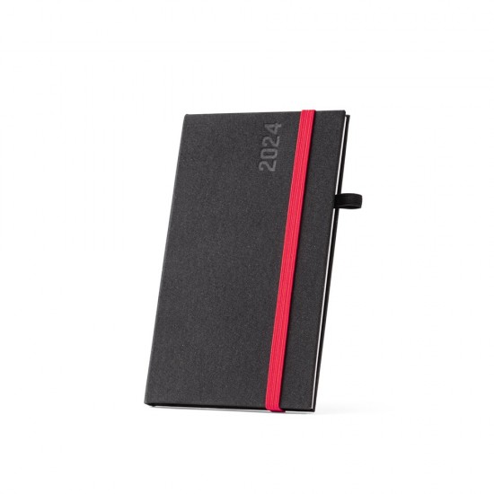 Agenda pocket em tecido poliéster 2024 Personalizada Agenda pocket em tecido poliéster 2024 Personalizada