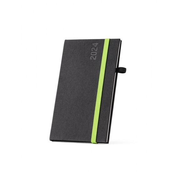 Agenda pocket em tecido poliéster 2024 Personalizada Agenda pocket em tecido poliéster 2024 Personalizada