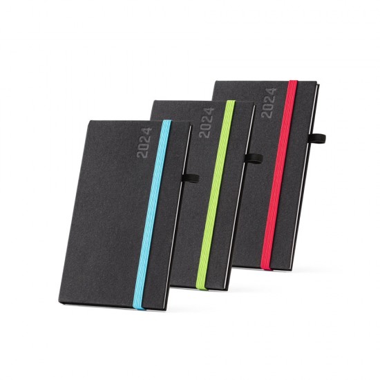 Agenda pocket em tecido poliéster 2024 Personalizada Agenda pocket em tecido poliéster 2024 Personalizada