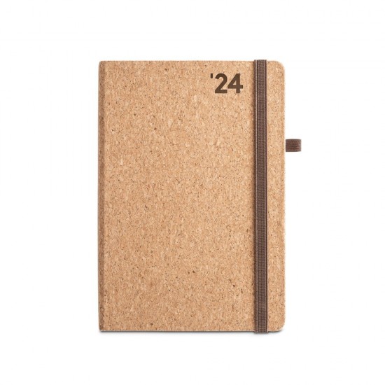 Agenda A5 em cortiça 2024 Personalizada Agenda A5 em cortiça 2024 Personalizada
