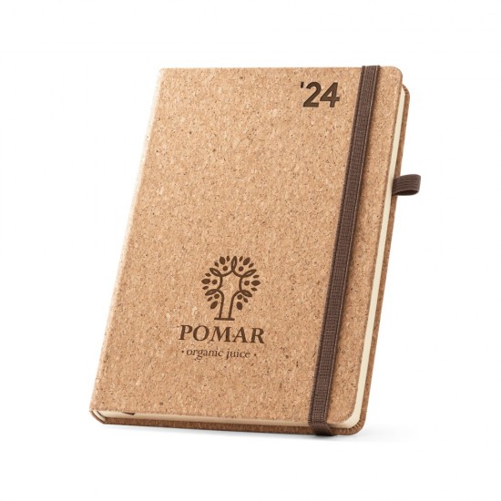 Agenda A5 em cortiça 2024 Personalizada Agenda A5 em cortiça 2024 Personalizada