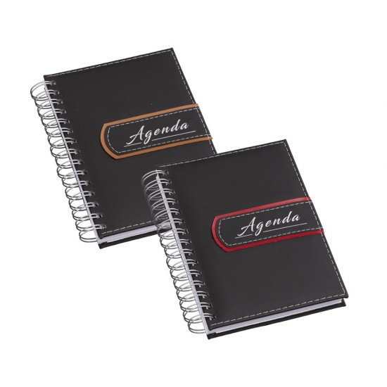 Agenda diária 2024 Wire-o Personalizada Agenda diária 2024 Wire-o Personalizada
