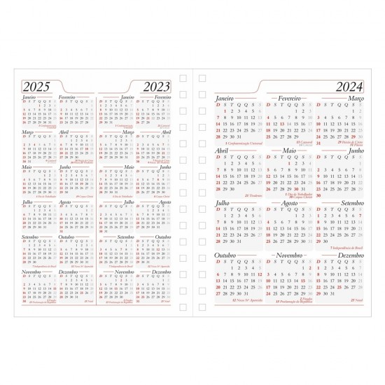 Agenda diária 2024 Wire-o Personalizada Agenda diária 2024 Wire-o Personalizada