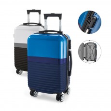 Mala de viagem executivo em ABS e PC com interior forrado 33L Personalizada