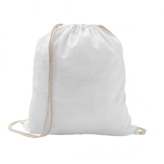 Sacola tipo Mochila 100% algodão Personalizada Sacola tipo Mochila 100% algodão Personalizada