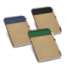Caderno de bolso espiral de capa dura com 120 páginas lisas recicladas Personalizado