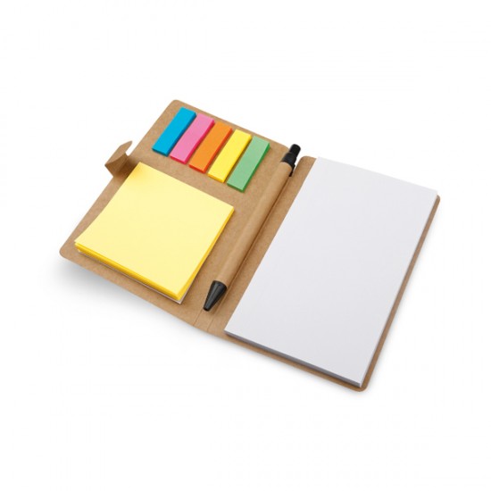 Bloco de anotações com post -it e porta caneta personalizados Bloco de anotações com post -it e porta caneta personalizados
