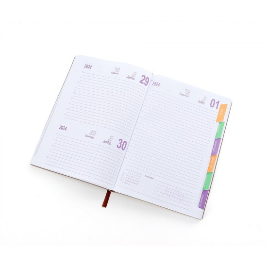 Agenda Couro Sintético 2024 Personalizada Agenda Couro Sintético 2024 Personalizada