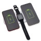 Base de carregamento por indução dual para celulares e Iwatch Base de carregamento por indução dual para celulares e Iwatch