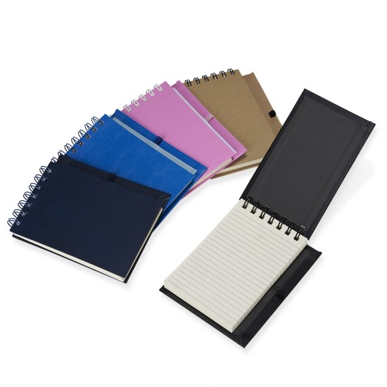 Bloco de Anotação com Porta Caneta Bloco de Anotação com Porta Caneta