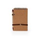 Bloco de Anotação Bambu com Caneta Personalizado Bloco de Anotação Bambu com Caneta Personalizado