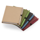 Bloco de anotações com capa dura, sticky notes e miolo sem pauta na cor branca. NÃO ACOMPANHA CANETA. Bloco de anotações com capa dura, sticky notes e miolo sem pauta na cor branca. NÃO ACOMPANHA CANETA.