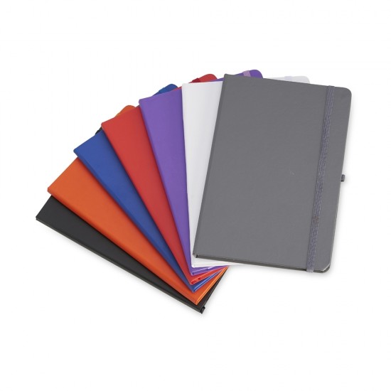 Caderneta Tipo Moleskine em Couro Sintético Personalizada Caderneta Tipo Moleskine em Couro Sintético Personalizada
