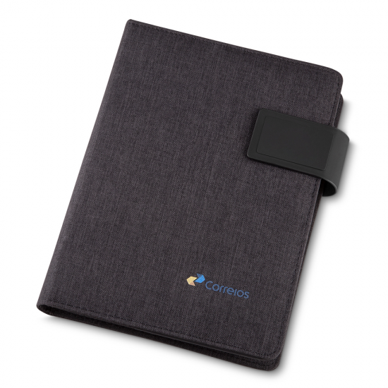 Caderno de Anotações com powerbank indução Personalizado Caderno de Anotações com powerbank indução Personalizado