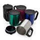 Caneca 250 ml parede dupla em Inox, Caneca 250 ml parede dupla em Inox,