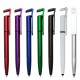 Caneta plástica touch com suporte para celular Caneta plástica touch com suporte para celular