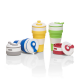 Copo retrátil para brinde silicone 500ml Copo retrátil para brinde silicone 500ml