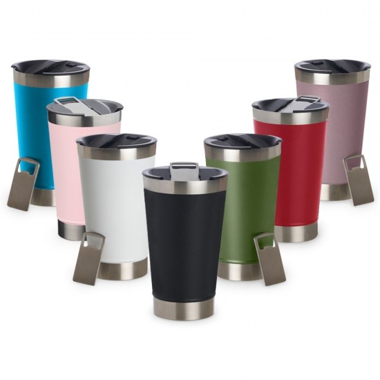 Copo Térmico 500ml com Abridor para Brinde Copo Térmico 500ml com Abridor para Brinde