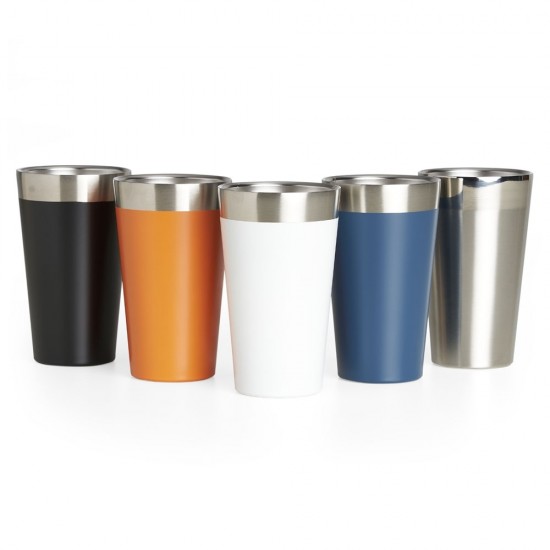 Copo térmico de inox com capacidade para 473ml. Produto livre de BPA. Copo térmico de inox com capacidade para 473ml. Produto livre de BPA.