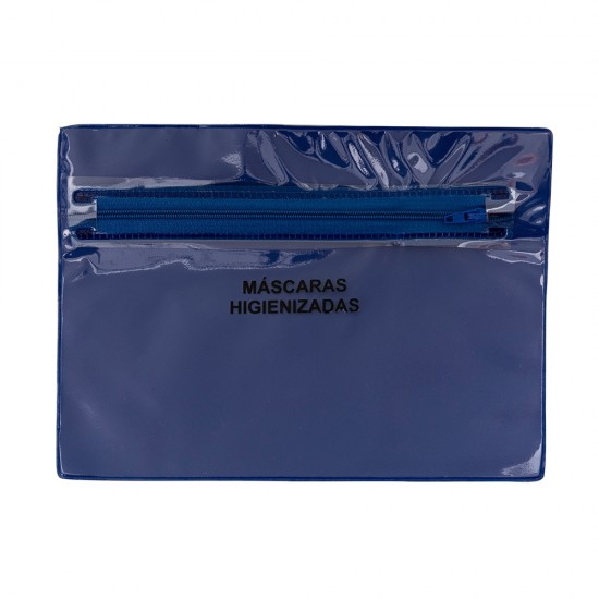 Envelope Plástico Duplo para Máscaras Promocional Envelope Plástico Duplo para Máscaras Promocional