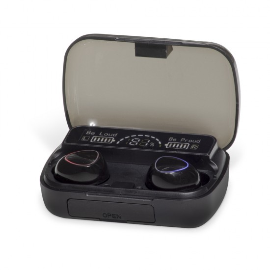 Fone de Ouvido Bluetooth com Caixa de Carregamento Personalizado Fone de Ouvido Bluetooth com Caixa de Carregamento Personalizado