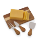 Kit Queijo 4 Peças com Logo Kit Queijo 4 Peças com Logo