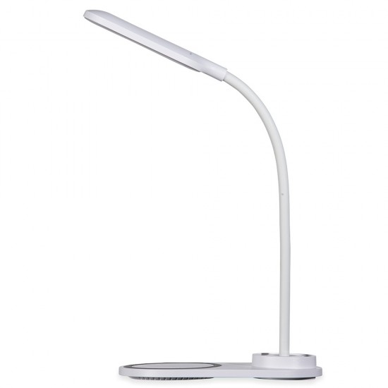 Luminária plástica articulável e carregador de indução em celulares Luminária plástica articulável e carregador de indução em celulares