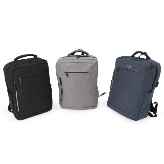 Mochila de Nylon USB 20 Litros Mochila de Nylon USB 20 Litros
