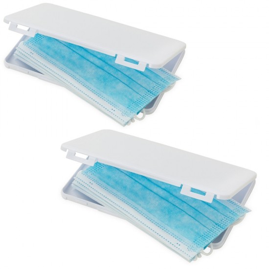 Porta-Máscaras em Plástico BPA FREE. Porta-Máscaras em Plástico BPA FREE.