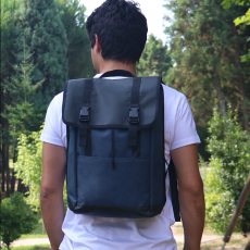 Mochila para notebook 17'' m 600D de alta densidade e tarpaulin 16 L Personalizada