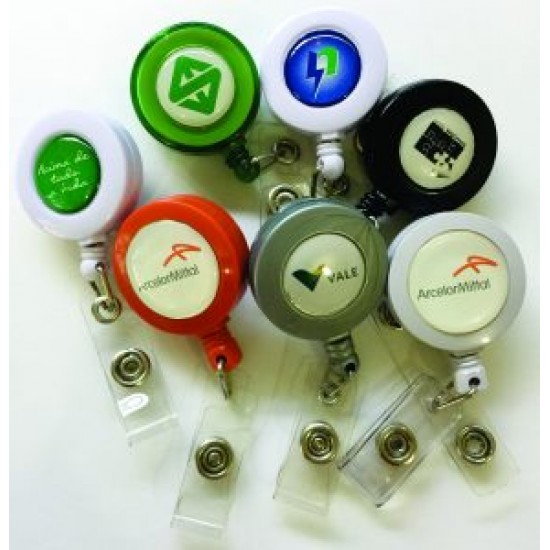Roller Clips / Porta Crachá Retratil Personalizado Roller Clips / Porta Crachá Retratil Personalizado