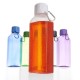 Squeeze plástico 730ml com tampa rosqueável e mosquetão colorido. Squeeze plástico 730ml com tampa rosqueável e mosquetão colorido.