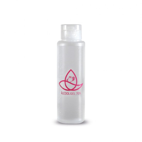 Álcool Gel 70% antisséptico 100ml Personalizado Álcool Gel 70% antisséptico 100ml Personalizado