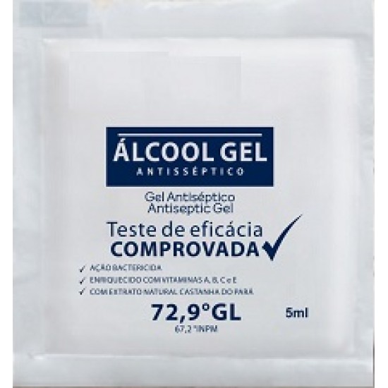 Álcool Gel 70% antisséptico sache Álcool Gel 70% antisséptico sache