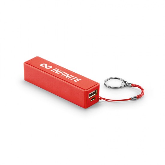 Bateria Portátil com Logo Bateria Portátil com Logo