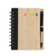 Bloco de Anotação Bambu com Caneta Personalizado Bloco de Anotação Bambu com Caneta Personalizado
