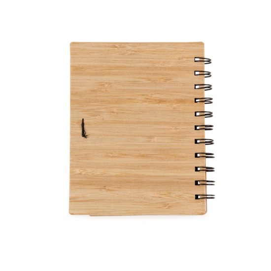 Bloco de Anotações Bambu com Caneta Personalizado Bloco de Anotações Bambu com Caneta Personalizado