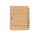 Bloco de Anotações Bambu com Caneta Personalizado Bloco de Anotações Bambu com Caneta Personalizado
