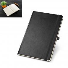 Caderno A5 de capa dura em PVC com 160 páginas pontilhadas Personalizado