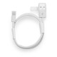 Cabo de Dados Lightning com Logo Cabo de Dados Lightning com Logo