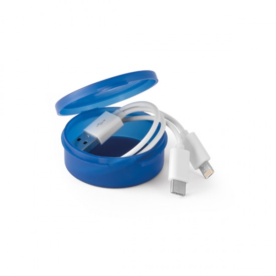 Cabo USB 3 em 1 Promocional Cabo USB 3 em 1 Promocional