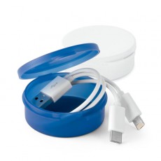 Cabo USB 3 em 1 em ABS e PVC Personalizado