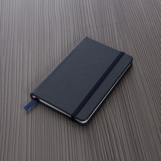Caderneta Tipo Moleskine em Couro Sintético Personalizada Caderneta Tipo Moleskine em Couro Sintético Personalizada