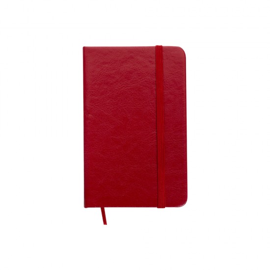 Caderneta Tipo Moleskine em Couro Sintético Personalizada Caderneta Tipo Moleskine em Couro Sintético Personalizada
