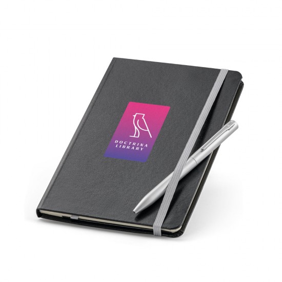 Caderno A5 com Esferográfica para Brinde Caderno A5 com Esferográfica para Brinde