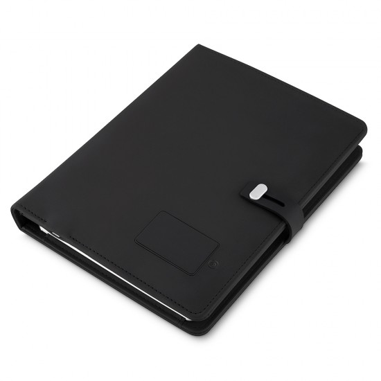 Caderno Power Bank com Logo Caderno Power Bank com Logo