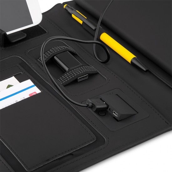 Caderno Power Bank Indução Personalizado Caderno Power Bank Indução Personalizado