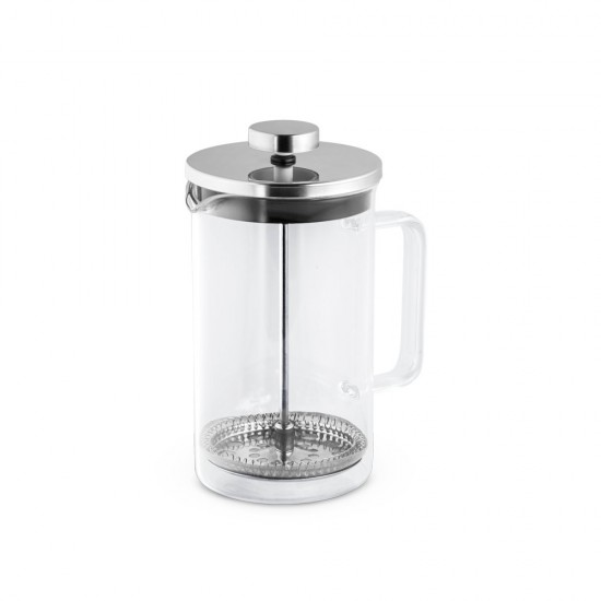 Cafeteira em Vidro e Aço Inox para Brinde Cafeteira em Vidro e Aço Inox para Brinde