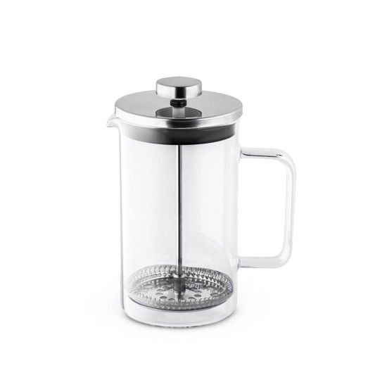 Cafeteira em Vidro e Aço Inox para Brinde Cafeteira em Vidro e Aço Inox para Brinde